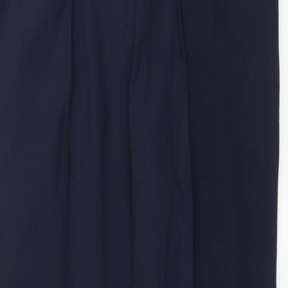 Womens UK Size 30 in Preworn Regular Fit  Blue Trousers