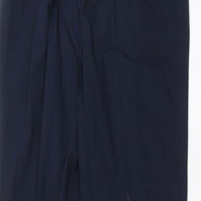 Womens UK Size 30 in Preworn Regular Fit  Blue Trousers