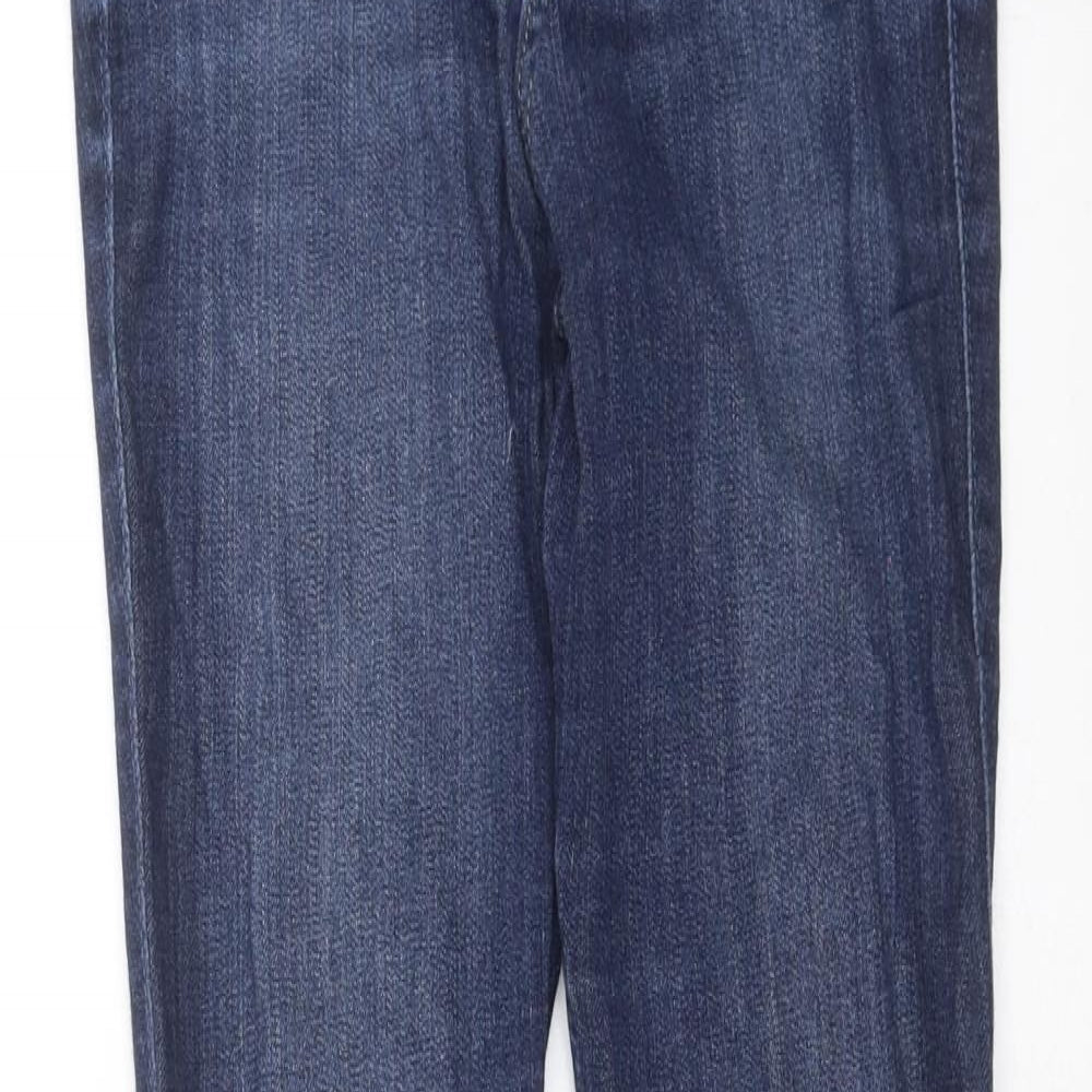 Hollister Womens Blue  Denim Skinny Jeans Size 25 in L28 in