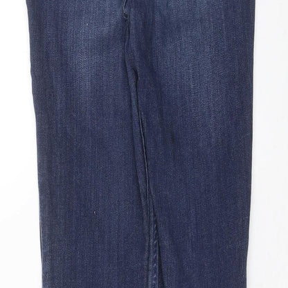 Hollister Womens Blue  Denim Skinny Jeans Size 25 in L28 in