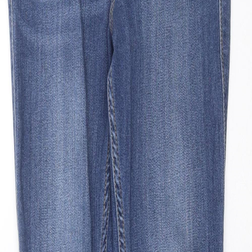 Hollister Womens Blue  Denim Skinny Jeans Size 25 in L28 in