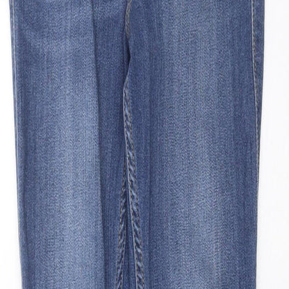 Hollister Womens Blue  Denim Skinny Jeans Size 25 in L28 in