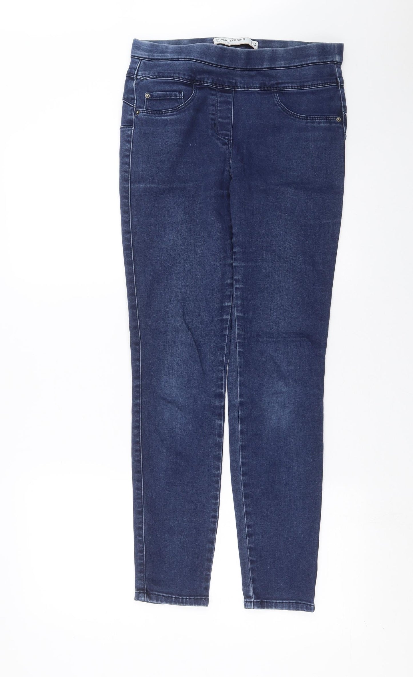 NEXT Womens Blue  Denim Jegging Jeans Size 10 L28 in