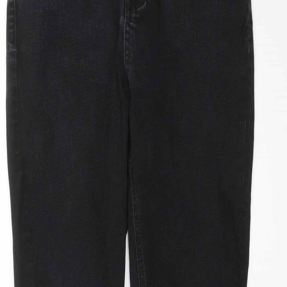 Primark Womens Black  Denim Skinny Jeans Size 10 L29 in