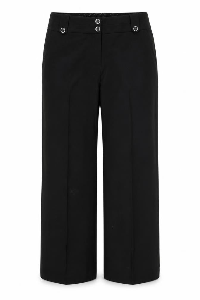 BHS Womens Black   Trousers  Size 12 L31 in