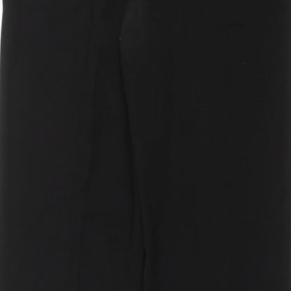 BHS Womens Black   Trousers  Size 12 L31 in