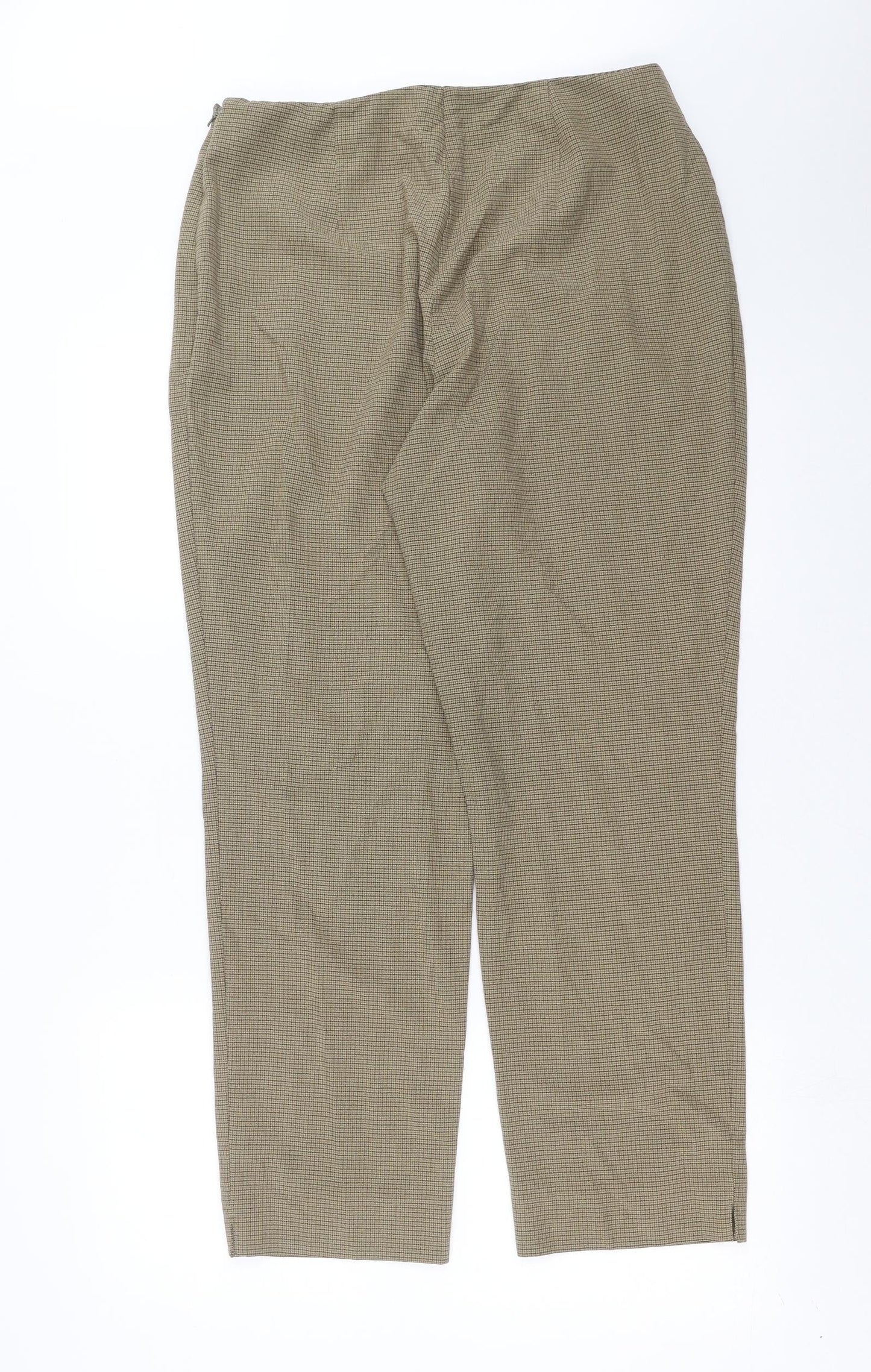 Womens UK Size 16 Marks and Spencer Regular Fit  Beige Trousers