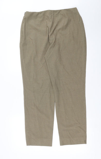 Womens UK Size 16 Marks and Spencer Regular Fit  Beige Trousers