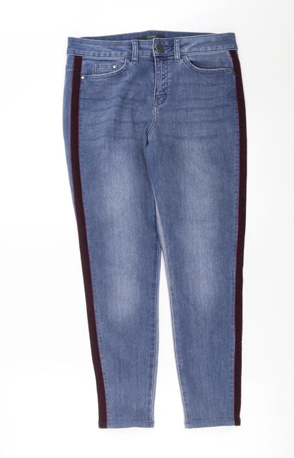 George Womens Blue  Denim Skinny Jeans Size 10 L26 in