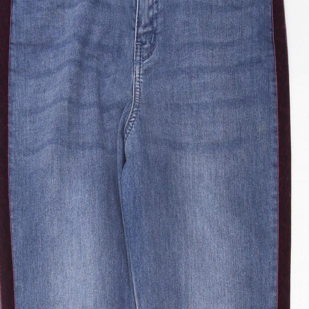 George Womens Blue  Denim Skinny Jeans Size 10 L26 in