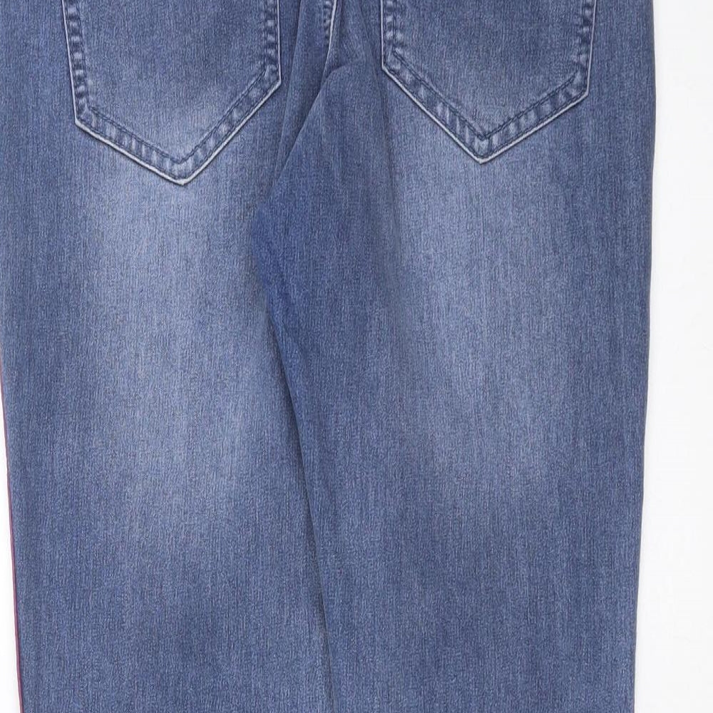 George Womens Blue  Denim Skinny Jeans Size 10 L26 in