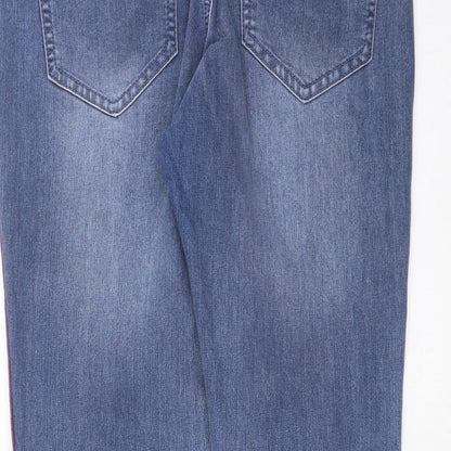 George Womens Blue  Denim Skinny Jeans Size 10 L26 in