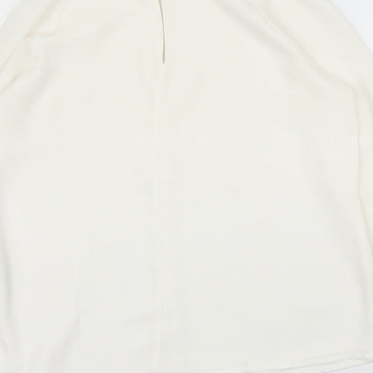 FOREVER 21 Womens White   Basic Blouse Size S