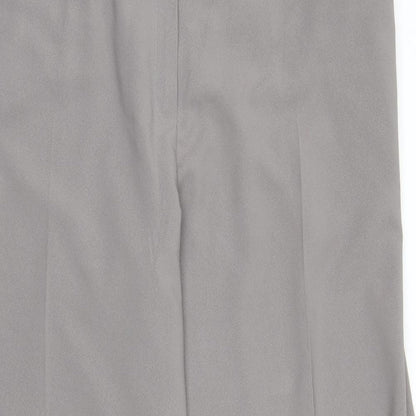 Womens UK Size 24 M&S Regular Fit  Grey Trousers