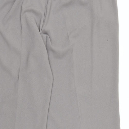 Womens UK Size 24 M&S Regular Fit  Grey Trousers