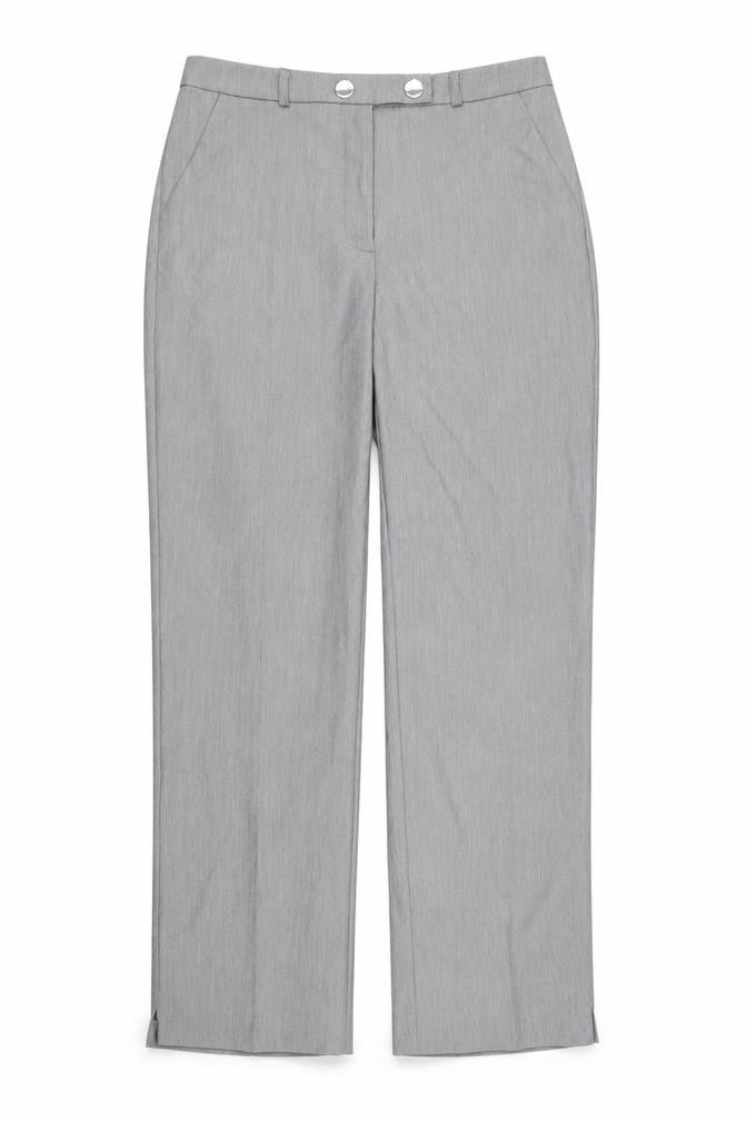 Womens UK Size 10 Tailored Regular Fit  Grey Trousers