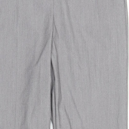 Womens UK Size 10 Tailored Regular Fit  Grey Trousers