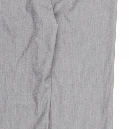 Womens UK Size 10 Tailored Regular Fit  Grey Trousers