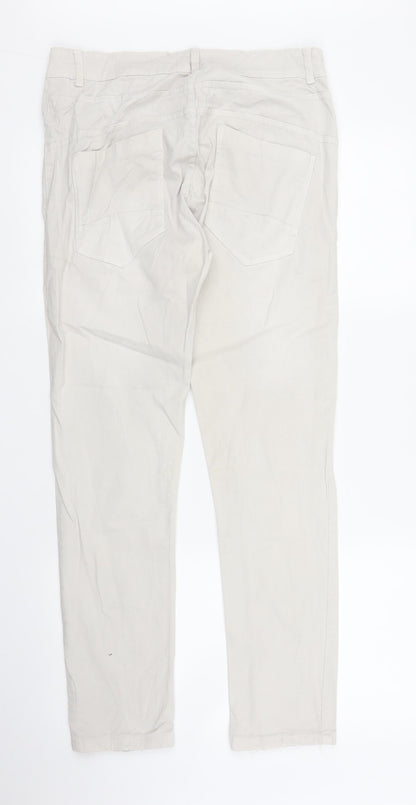 Superbugs Womens Beige  Denim Skinny Jeans Size M L28 in