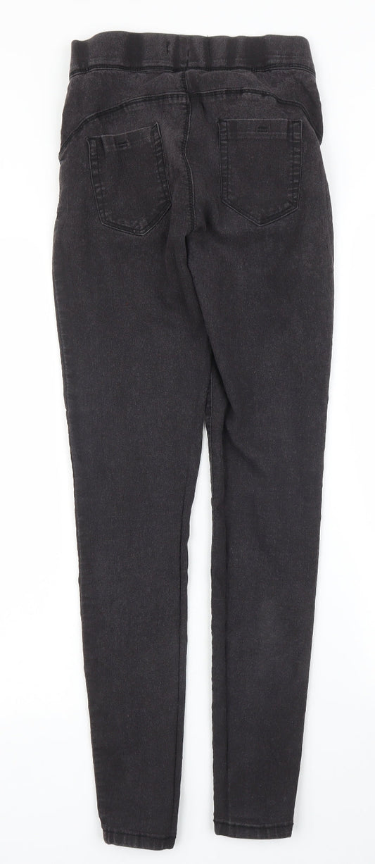 Primark Womens Black   Skinny Jeans Size 8 L28 in