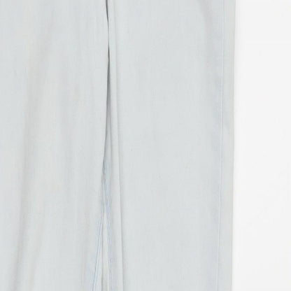 Primark Womens Blue  Denim Skinny Jeans Size 6 L27 in