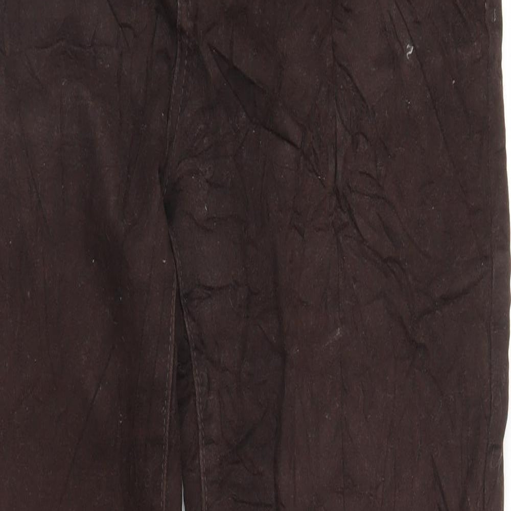 Miss Cherry Womens Brown   Bootcut Jeans Size 34 in L28 in