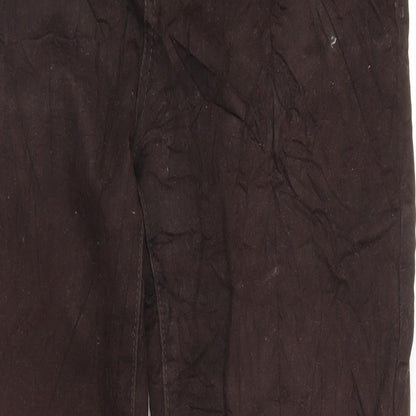 Miss Cherry Womens Brown   Bootcut Jeans Size 34 in L28 in
