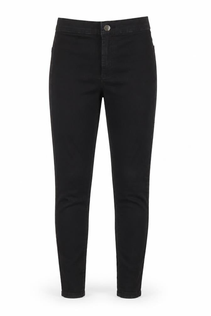 Womens UK Size XS Topshop Regular Fit Skinny Black Jeans