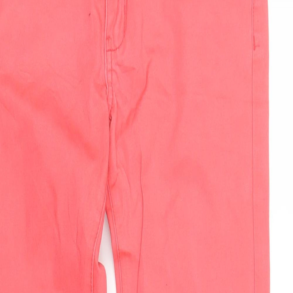 Vera Moda Womens Pink   Skinny Jeans Size 8 L27 in
