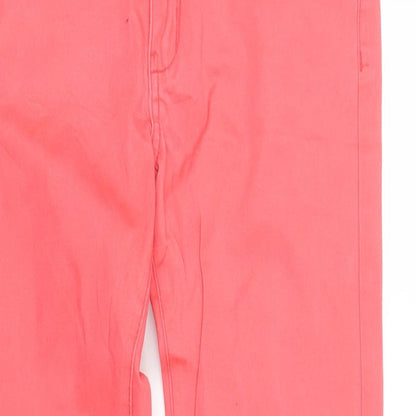 Vera Moda Womens Pink   Skinny Jeans Size 8 L27 in