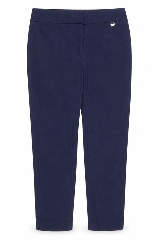 Womens UK Size 8 ORSAY Regular Fit Pedal Pusher Blue Trousers