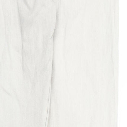 Womens UK Size 16 ESMARA Regular Fit Capri Beige Trousers