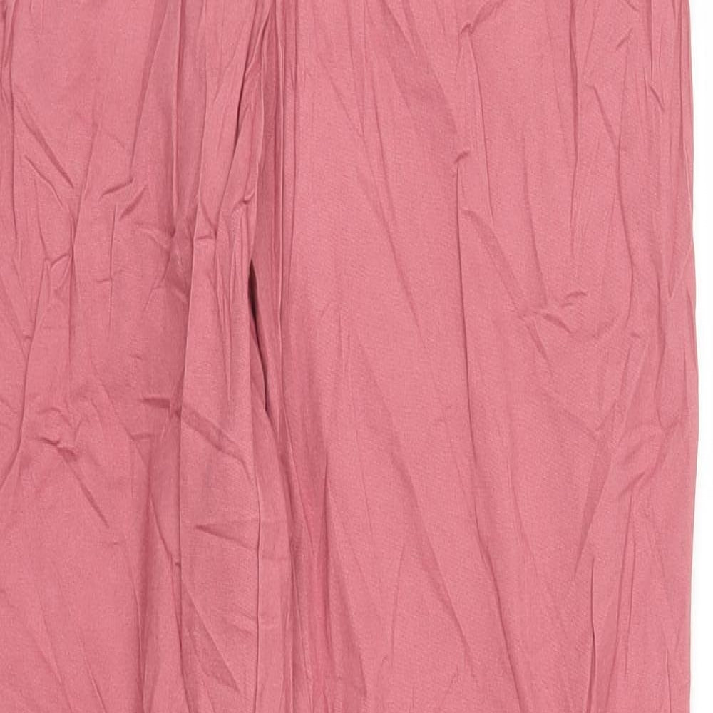FOREVER 21 Womens Pink   Chino Trousers Size 24 in L28 in
