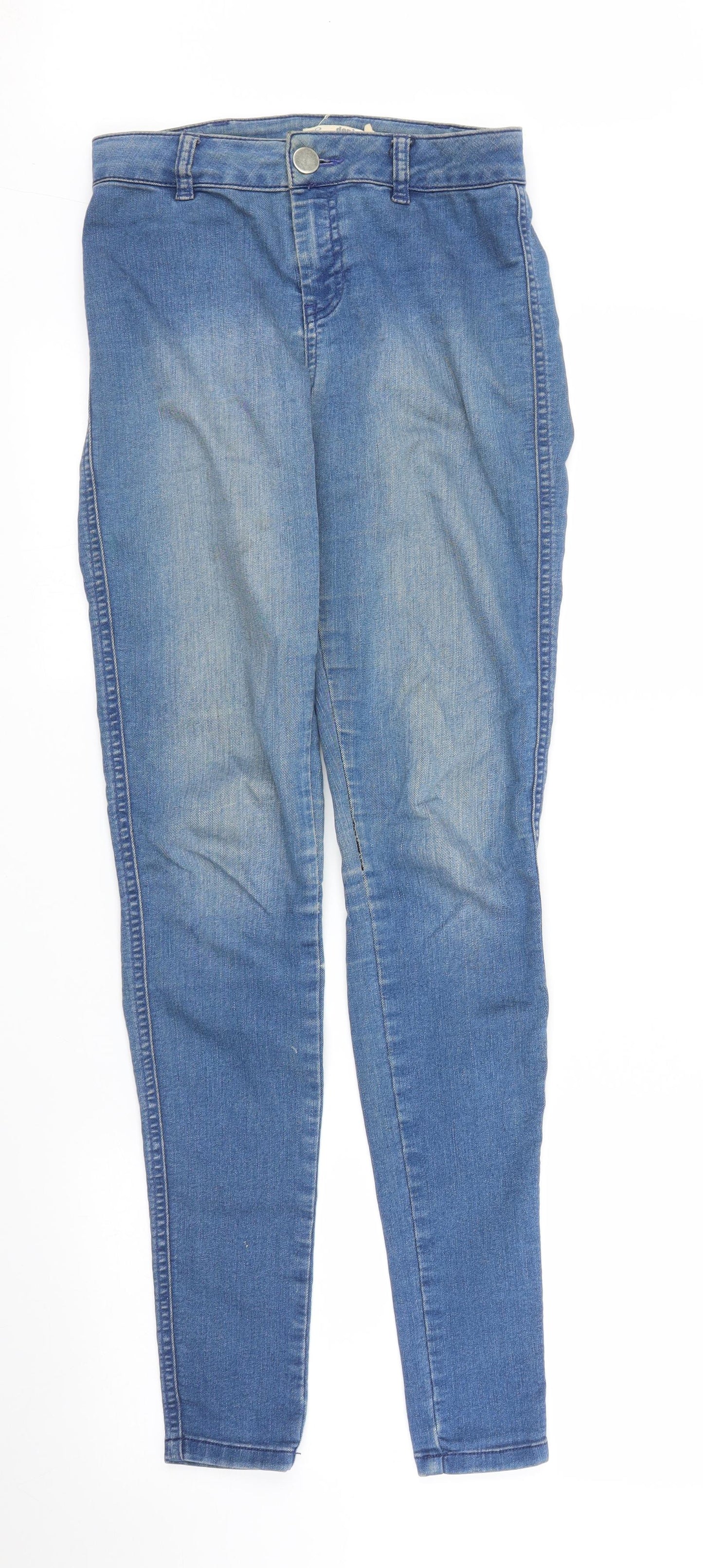 Dorothy Perkins Womens Blue  Denim Skinny Jeans Size 8 L31 in