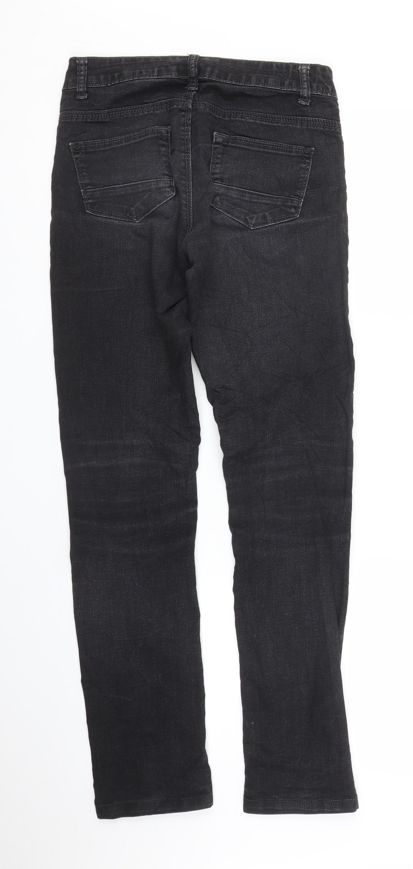 Cameieu Womens Black  Denim Skinny Jeans Size S L28 in