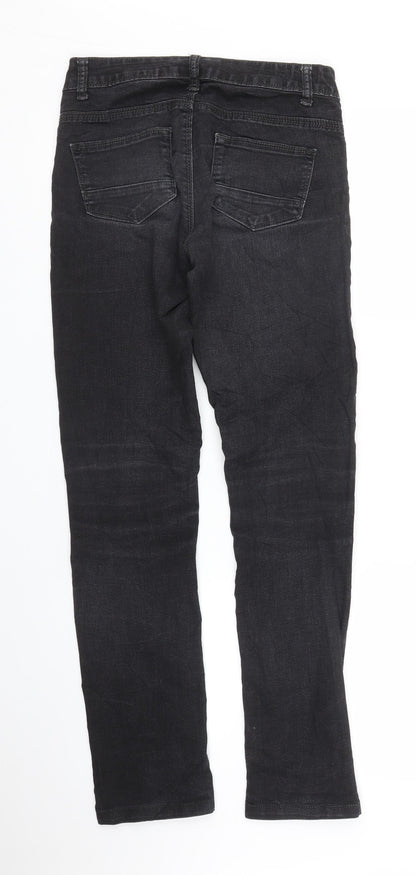 Cameieu Womens Black  Denim Skinny Jeans Size S L28 in