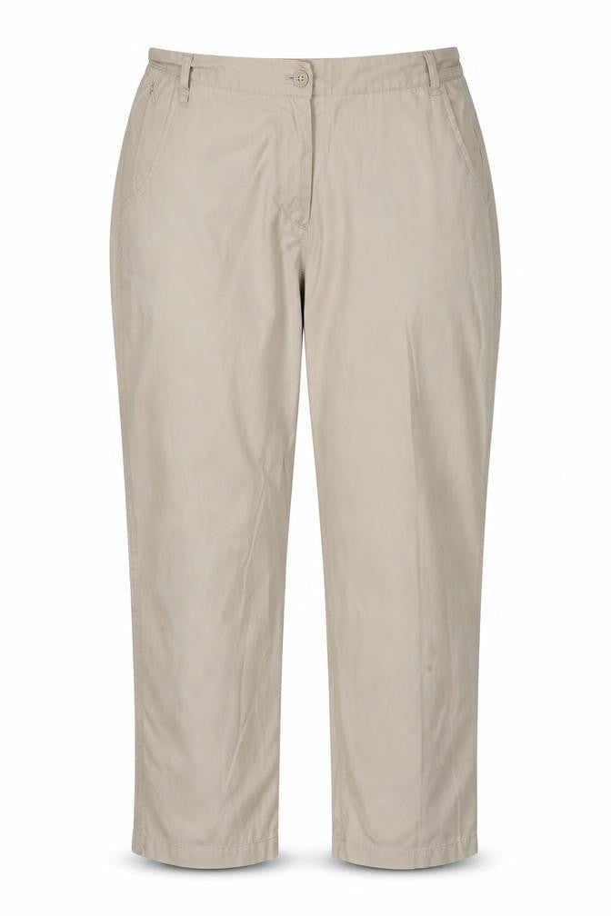 Womens UK Size 16 Hawkshead Regular Fit Chino Beige Trousers