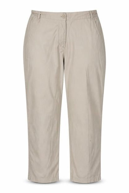 Womens UK Size 16 Hawkshead Regular Fit Chino Beige Trousers