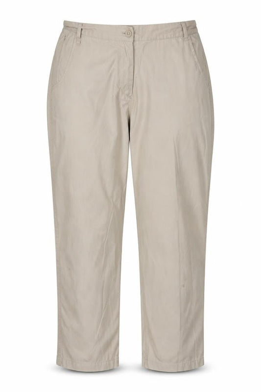 Womens UK Size 16 Hawkshead Regular Fit Chino Beige Trousers