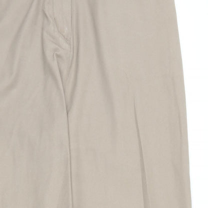 Hawkshead Womens Beige   Chino Trousers Size 16 L25 in