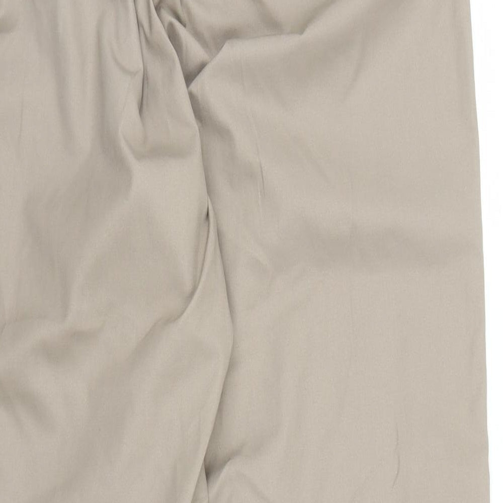 Hawkshead Womens Beige   Chino Trousers Size 16 L25 in