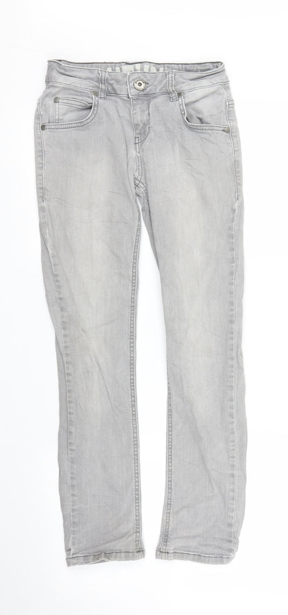 Hound Mens Grey  Denim Straight Jeans Size S L26 in