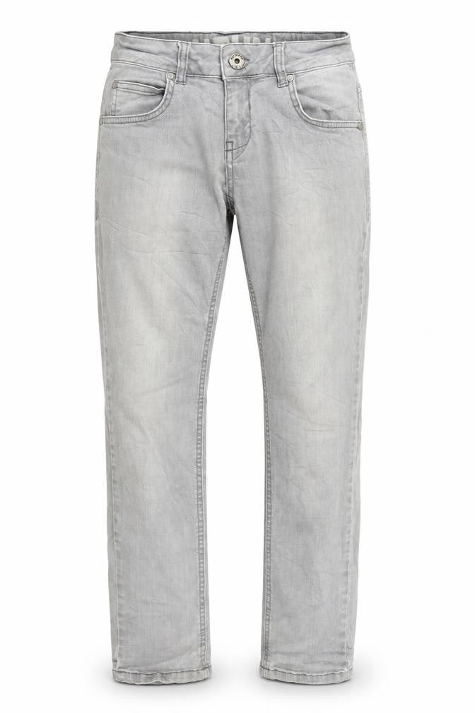Mens UK Size S Hound Regular Fit Straight Grey Jeans