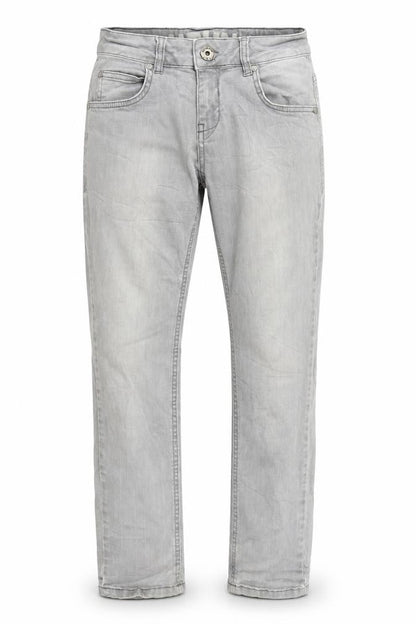 Mens UK Size S Hound Regular Fit Straight Grey Jeans