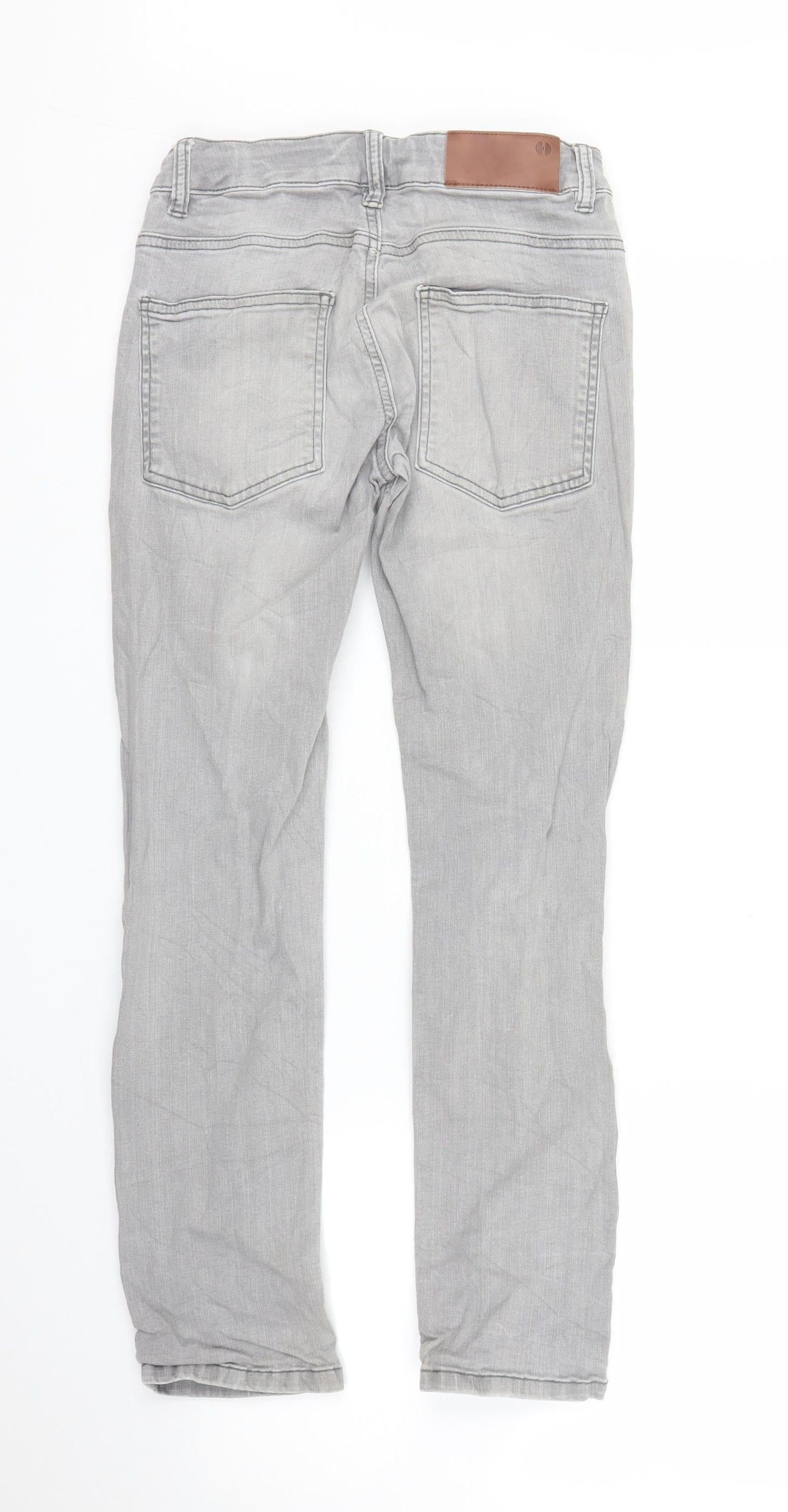 Hound Mens Grey  Denim Straight Jeans Size S L26 in