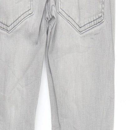 Hound Mens Grey  Denim Straight Jeans Size S L26 in