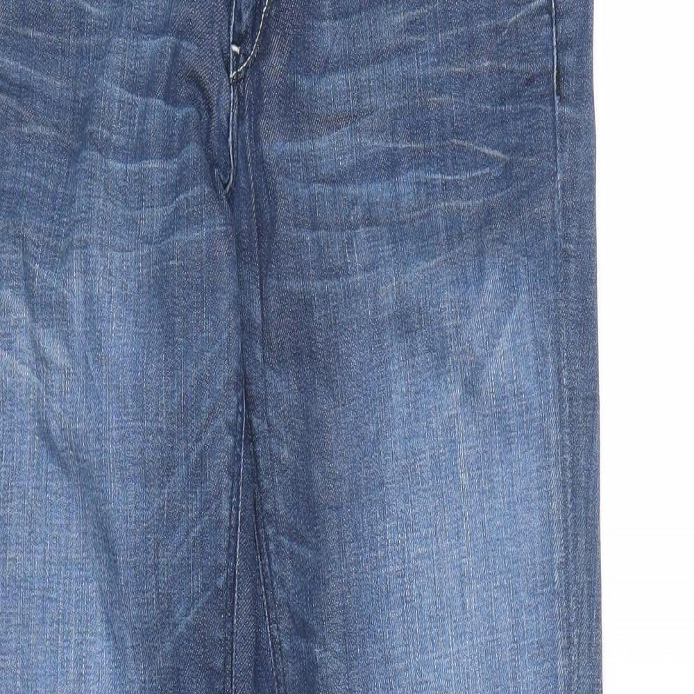 Gracia Womens Blue  Denim Straight Jeans Size 28 in L27 in