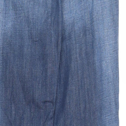 Gracia Womens Blue  Denim Straight Jeans Size 28 in L27 in