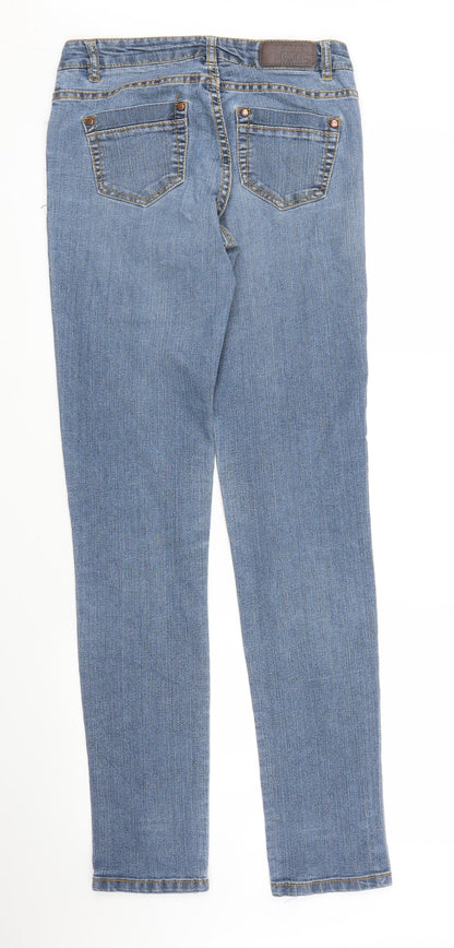 CIC Womens Blue  Denim Skinny Jeans Size 27 in L34 in