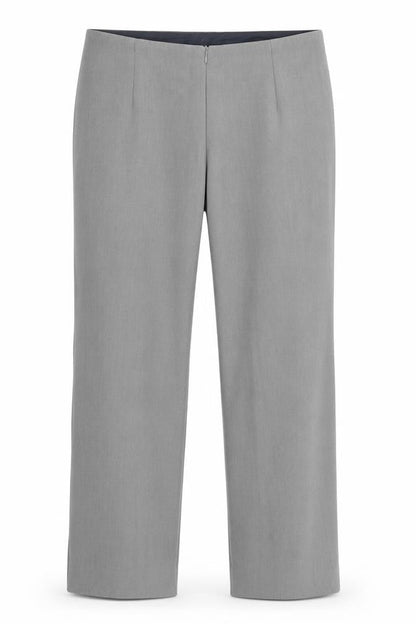 Womens UK Size M Preworn Regular Fit  Grey Trousers